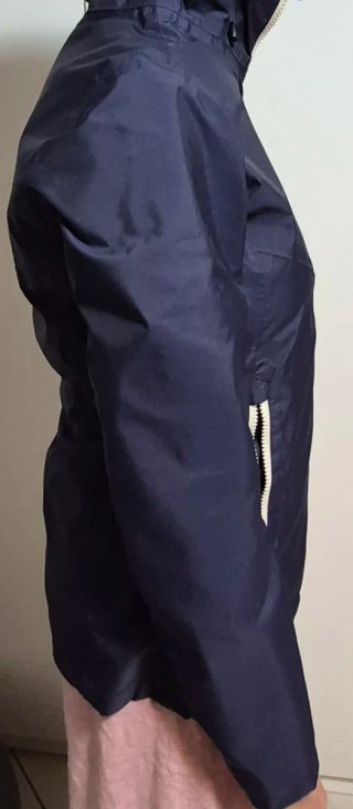 Giubbotto antivento Tribord donna blu
