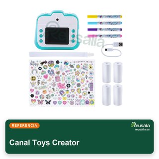 Canal Toys Creator cámara instantánea niños