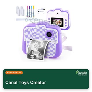 Canal Toys Creator cámara instantánea niños