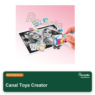 Canal Toys Creator cámara instantánea niños