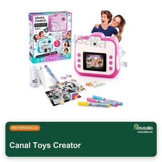 Canal Toys Creator cámara instantánea niños