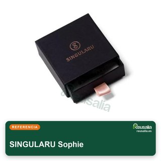 Singularu anillo Sophie plata oro ajustable