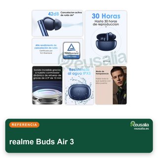 realme Buds Air 3 auriculares inalámbricos con