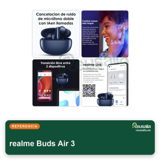 realme Buds Air 3 auriculares inalámbricos con