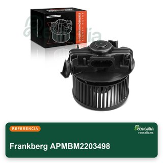 Frankberg motor ventilador calefacción vehículo