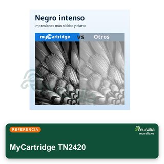 MyCartridge tóner compatible Brother TN2420 negro