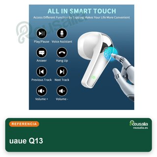 Auriculares inalámbricos Bluetooth 5.2 Q13 IP7