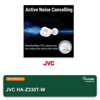 JVC Auriculares inalámbricos HA-Z330T-W blanco