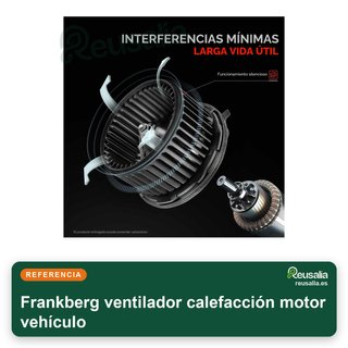 Frankberg ventilador calefacción motor vehículo