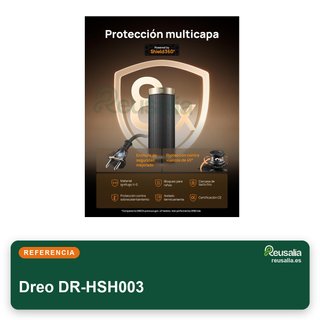 Dreo calentador eléctrico cerámica 1800W