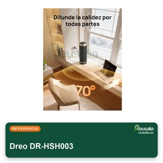 Dreo calentador eléctrico cerámica 1800W