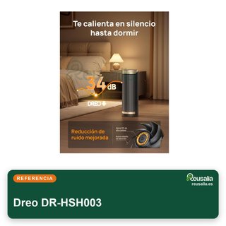 Dreo calentador eléctrico cerámica 1800W
