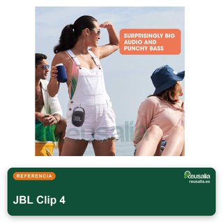 JBL Clip 4 altavoz portátil resistente agua