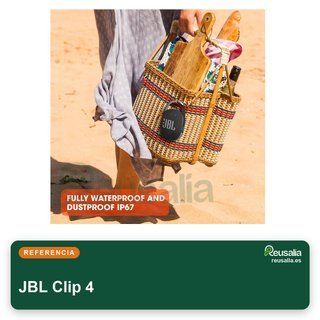 JBL Clip 4 altavoz portátil resistente agua