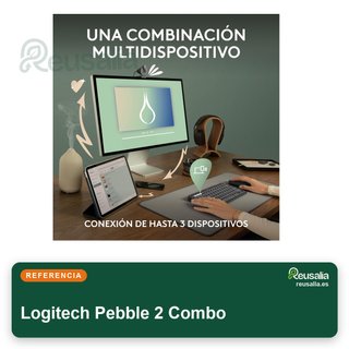 Logitech Pebble 2 Combo teclado ratón inalámbricos