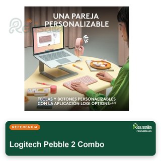 Logitech Pebble 2 Combo teclado ratón inalámbricos