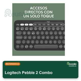 Logitech Pebble 2 Combo teclado ratón inalámbricos