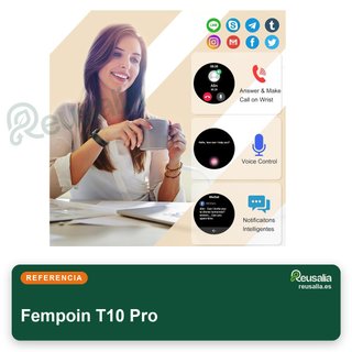 Smartwatch T10 Pro pantalla AMOLED 1,43"