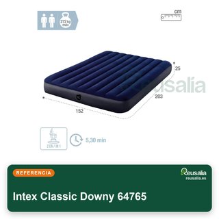 Intex Classic Downy 64765 colchón doble 273kg