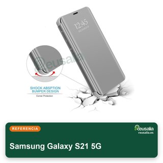 Funda espejo piel sintética Samsung Galaxy