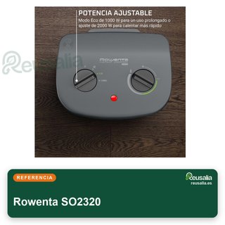 Rowenta SO2320 calefactor compacto bajo consumo