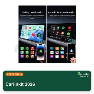 Carlinkit 2026 adaptador inalámbrico CarPlay