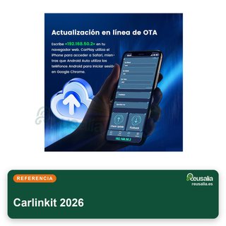 Carlinkit 2026 adaptador inalámbrico CarPlay