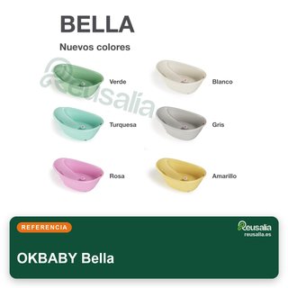 OKBABY Bella bañera bebé con soporte plegable