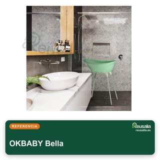 OKBABY Bella bañera bebé con soporte plegable