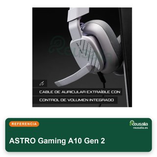 Astro A10 Gen 2 auriculares gaming cable
