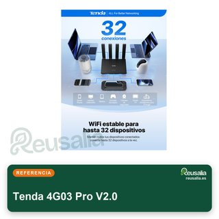Tenda Router 4G LTE WiFi N300 4G03 Pro V2.0