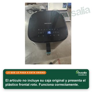 - Cecotec Cecofry DuoHeat 6000 freidora aire 6L