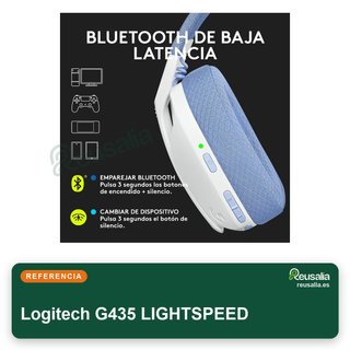 Logitech G435 auriculares inalámbricos gaming