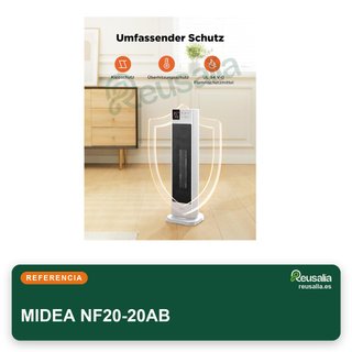 MIDEA calefactor portátil baño bajo consumo