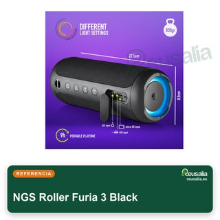 NGS Roller Furia 3 altavoz bluetooth 60W