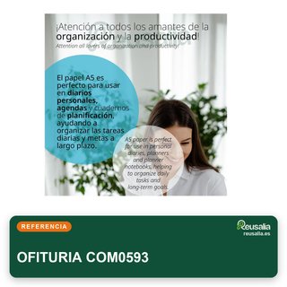 m-office Papel A5 80gr 1000 hojas