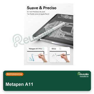 Metapen A11 lápiz táctil para iPad carga rápida