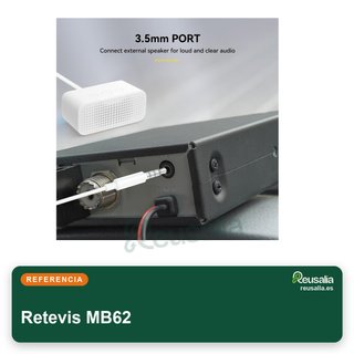 Retevis MB62 Radio CB móvil 80 canales