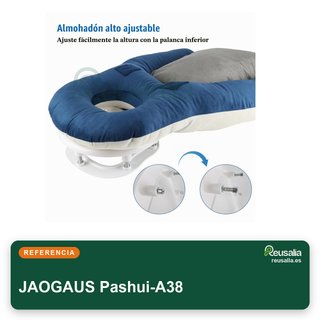 JAOGAUS Almohada Boca Abajo Memory Foam