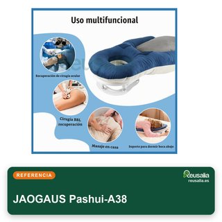 JAOGAUS Almohada Boca Abajo Memory Foam