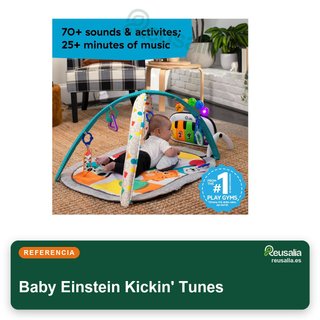 Baby Einstein Kickin' Tunes gimnasio musical luces