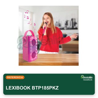 LEXIBOOK BTP185PKZ altavoz bluetooth luz micrófono