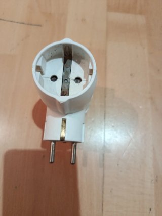 Adaptador Enchufe Múltiple Blanco