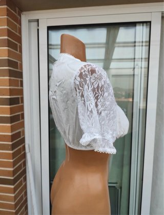 Blusa Dirndl Oktoberfest Talla 44