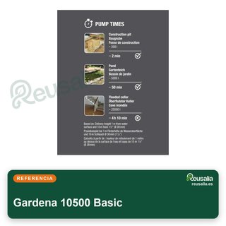 Gardena Bomba sumergible 10500 l/h Basic