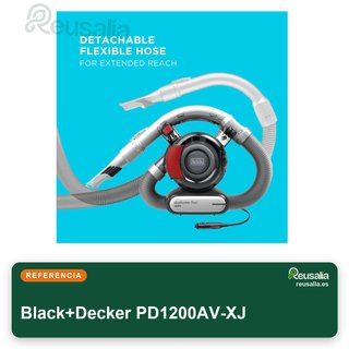 Black+Decker Aspiradora de Mano sin Bolsa para
