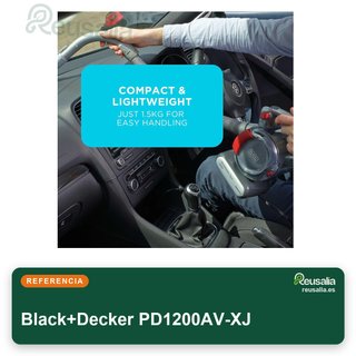 Black+Decker Aspiradora de Mano sin Bolsa para
