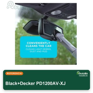 Black+Decker Aspiradora de Mano sin Bolsa para