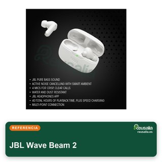 JBL Wave Beam 2 auriculares bluetooth
