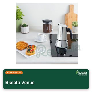 Bialetti Venus cafetera espresso acero inoxidable